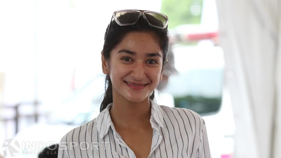 Artis dan presenter Indonesia, Fanny Ghassani mengaku dirinya cukup kapok berbagi konten olahraga usai mendapatkan pelecehan seksual dari oknum pria mesum. Copyright: © Herry Ibrahim/INDOSPORT